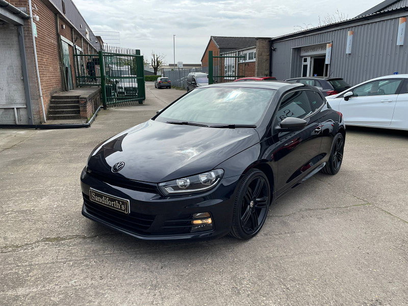 Volkswagen Scirocco 2.0 R LINE TDI BLUEMOTION TECHNOLOGY DSG 2d 148 BHP 7 SERVICES 63K CAM BELT REPLACED, BLACK ALLOYS 3dr Automatic 2026