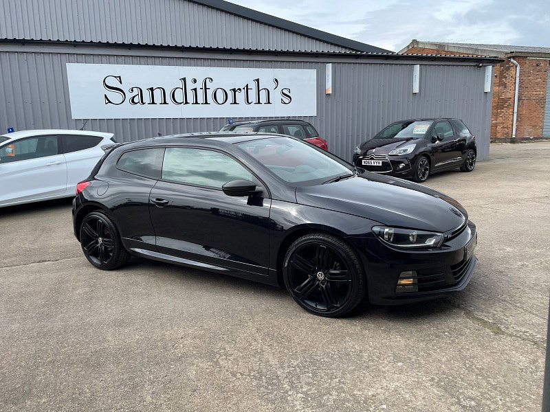 Volkswagen Scirocco 2.0 R LINE TDI BLUEMOTION TECHNOLOGY DSG 2d 148 BHP 7 SERVICES 63K CAM BELT REPLACED, BLACK ALLOYS 3dr Automatic 2026