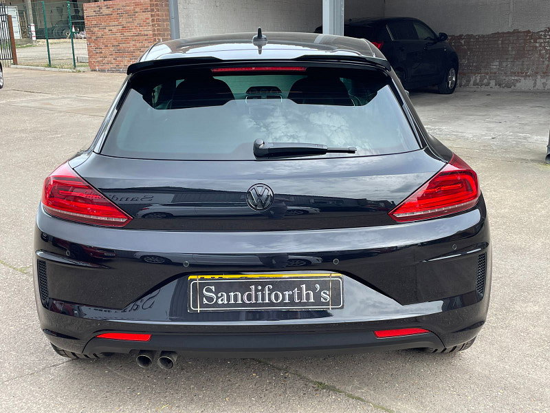 Volkswagen Scirocco 2.0 R LINE TDI BLUEMOTION TECHNOLOGY DSG 2d 148 BHP 7 SERVICES 63K CAM BELT REPLACED, BLACK ALLOYS 3dr Automatic 2026