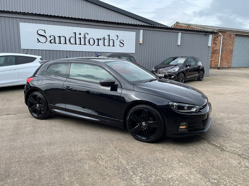 Volkswagen Scirocco 2.0 R LINE TDI BLUEMOTION TECHNOLOGY DSG 2d 148 BHP 7 SERVICES 63K CAM BELT REPLACED, BLACK ALLOYS 3dr Automatic 2026