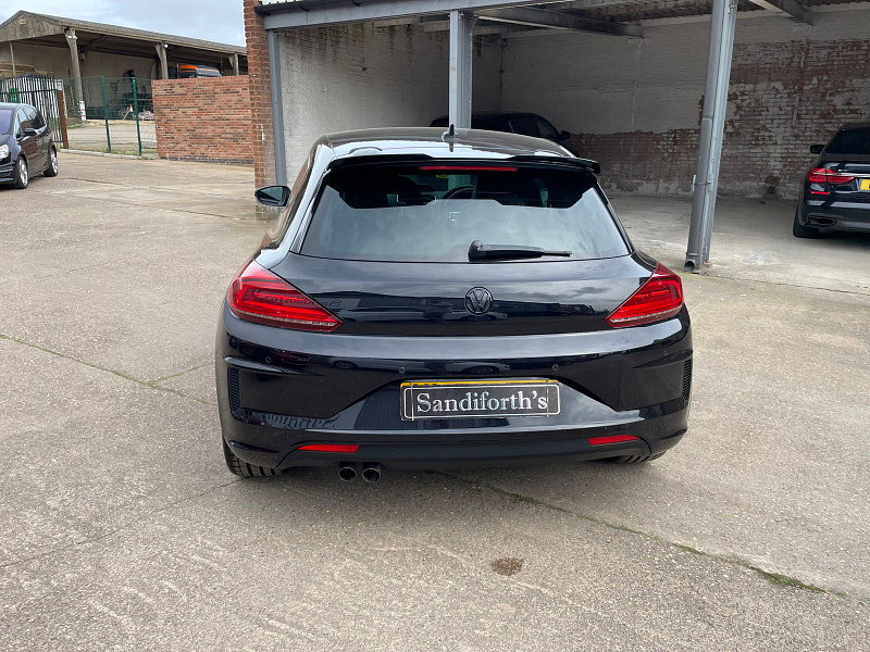 Volkswagen Scirocco 2.0 R LINE TDI BLUEMOTION TECHNOLOGY DSG 2d 148 BHP 7 SERVICES 63K CAM BELT REPLACED, BLACK ALLOYS 3dr Automatic 2026