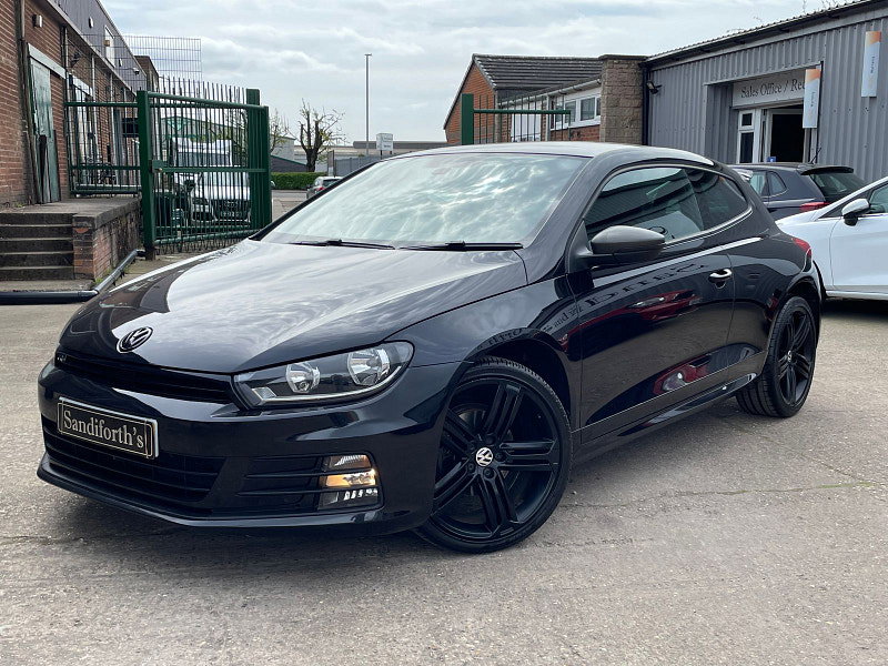 Volkswagen Scirocco 2.0 R LINE TDI BLUEMOTION TECHNOLOGY DSG 2d 148 BHP 7 SERVICES 63K CAM BELT REPLACED, BLACK ALLOYS 3dr Automatic 2026