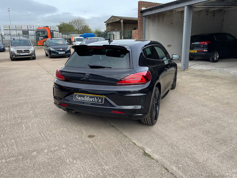 Volkswagen Scirocco 2.0 R LINE TDI BLUEMOTION TECHNOLOGY DSG 2d 148 BHP 7 SERVICES 63K CAM BELT REPLACED, BLACK ALLOYS 3dr Automatic 2026