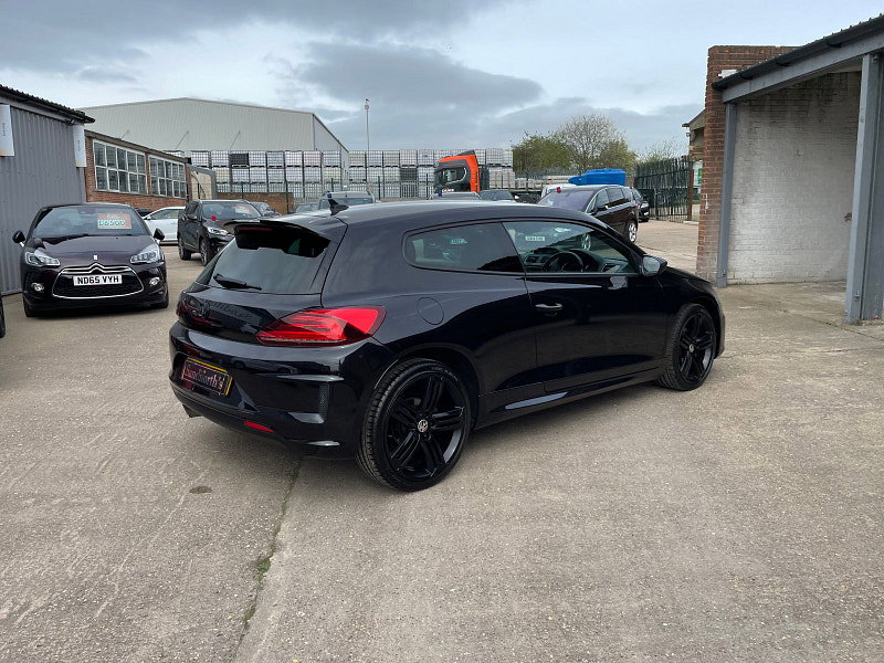 Volkswagen Scirocco 2.0 R LINE TDI BLUEMOTION TECHNOLOGY DSG 2d 148 BHP 7 SERVICES 63K CAM BELT REPLACED, BLACK ALLOYS 3dr Automatic 2026