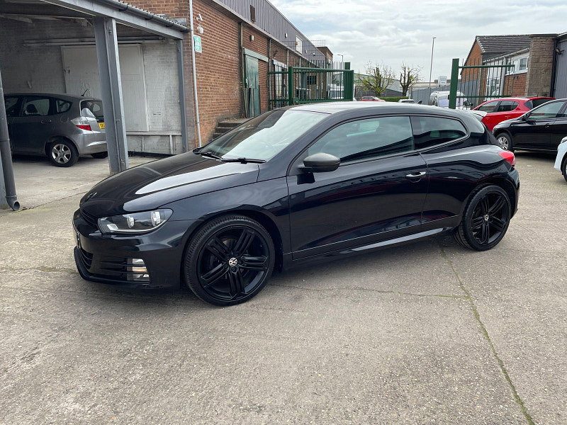 Volkswagen Scirocco 2.0 R LINE TDI BLUEMOTION TECHNOLOGY DSG 2d 148 BHP 7 SERVICES 63K CAM BELT REPLACED, BLACK ALLOYS 3dr Automatic 2026