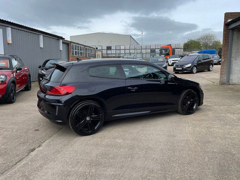 Volkswagen Scirocco 2.0 R LINE TDI BLUEMOTION TECHNOLOGY DSG 2d 148 BHP 7 SERVICES 63K CAM BELT REPLACED, BLACK ALLOYS 3dr Automatic 2026
