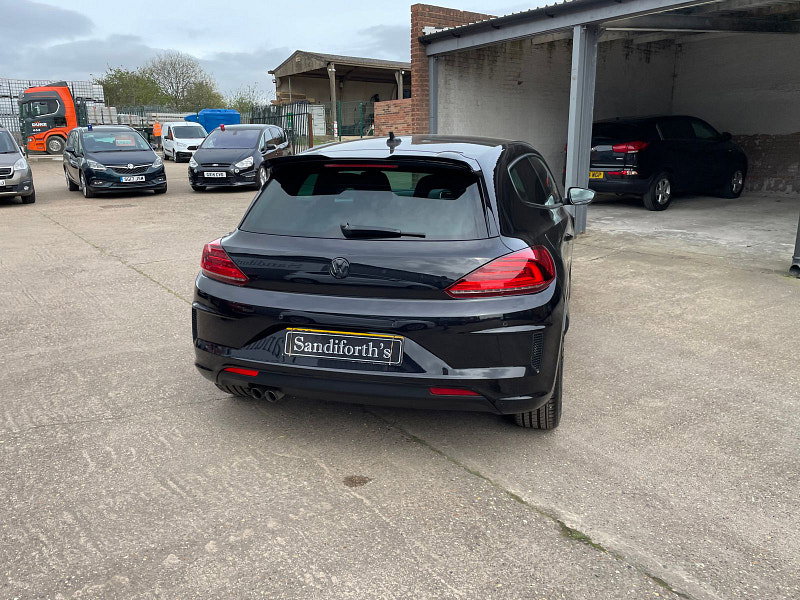Volkswagen Scirocco 2.0 R LINE TDI BLUEMOTION TECHNOLOGY DSG 2d 148 BHP 7 SERVICES 63K CAM BELT REPLACED, BLACK ALLOYS 3dr Automatic 2026