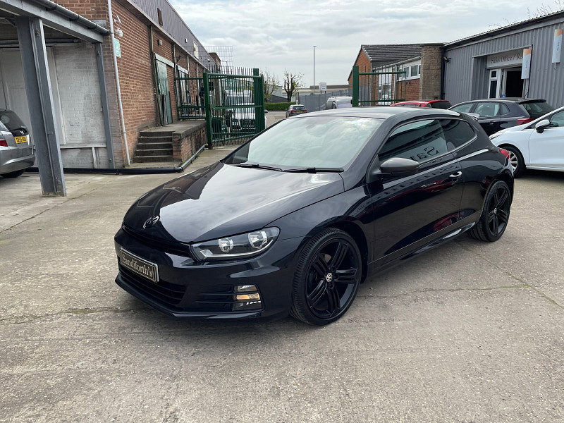 Volkswagen Scirocco 2.0 R LINE TDI BLUEMOTION TECHNOLOGY DSG 2d 148 BHP 7 SERVICES 63K CAM BELT REPLACED, BLACK ALLOYS 3dr Automatic 2026