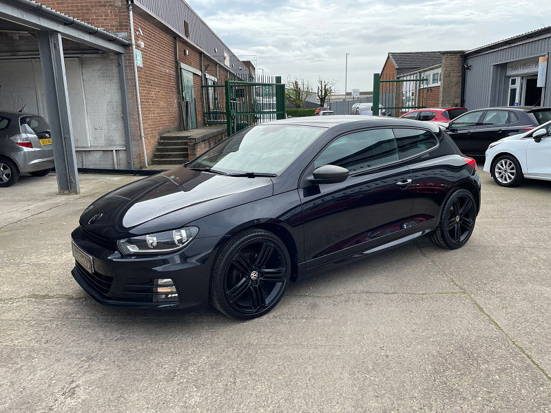 Volkswagen Scirocco 2.0 R LINE TDI BLUEMOTION TECHNOLOGY DSG 2d 148 BHP 7 SERVICES 63K CAM BELT REPLACED, BLACK ALLOYS 3dr Automatic 2026