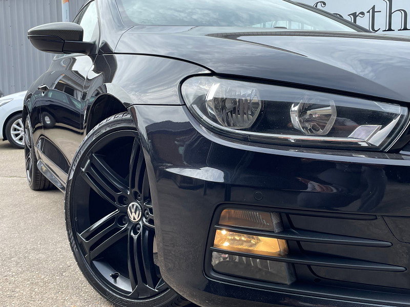 Volkswagen Scirocco 2.0 R LINE TDI BLUEMOTION TECHNOLOGY DSG 2d 148 BHP 7 SERVICES 63K CAM BELT REPLACED, BLACK ALLOYS 3dr Automatic 2026