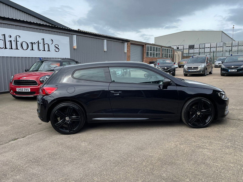 Volkswagen Scirocco 2.0 R LINE TDI BLUEMOTION TECHNOLOGY DSG 2d 148 BHP 7 SERVICES 63K CAM BELT REPLACED, BLACK ALLOYS 3dr Automatic 2026