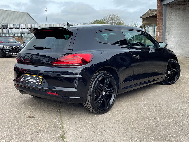 Volkswagen Scirocco 2.0 R LINE TDI BLUEMOTION TECHNOLOGY DSG 2d 148 BHP 7 SERVICES 63K CAM BELT REPLACED, BLACK ALLOYS 3dr Automatic 2026