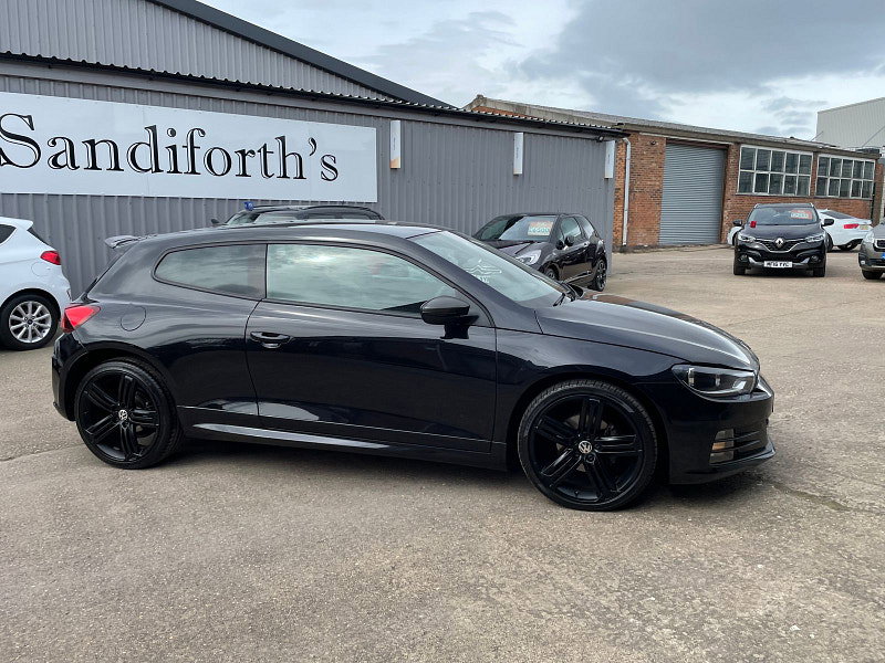 Volkswagen Scirocco 2.0 R LINE TDI BLUEMOTION TECHNOLOGY DSG 2d 148 BHP 7 SERVICES 63K CAM BELT REPLACED, BLACK ALLOYS 3dr Automatic 2026
