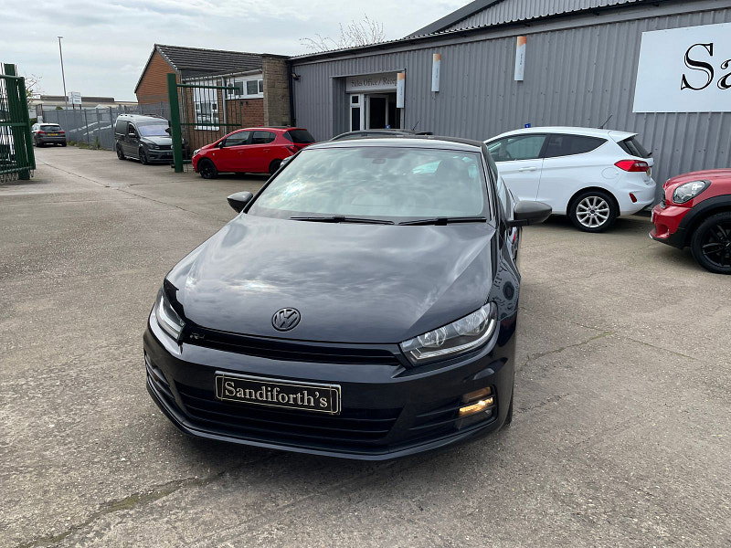 Volkswagen Scirocco 2.0 R LINE TDI BLUEMOTION TECHNOLOGY DSG 2d 148 BHP 7 SERVICES 63K CAM BELT REPLACED, BLACK ALLOYS 3dr Automatic 2026