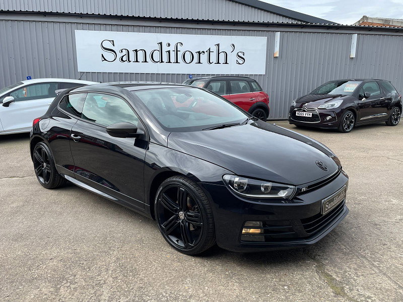 Volkswagen Scirocco 2.0 R LINE TDI BLUEMOTION TECHNOLOGY DSG 2d 148 BHP 7 SERVICES 63K CAM BELT REPLACED, BLACK ALLOYS 3dr Automatic 2026