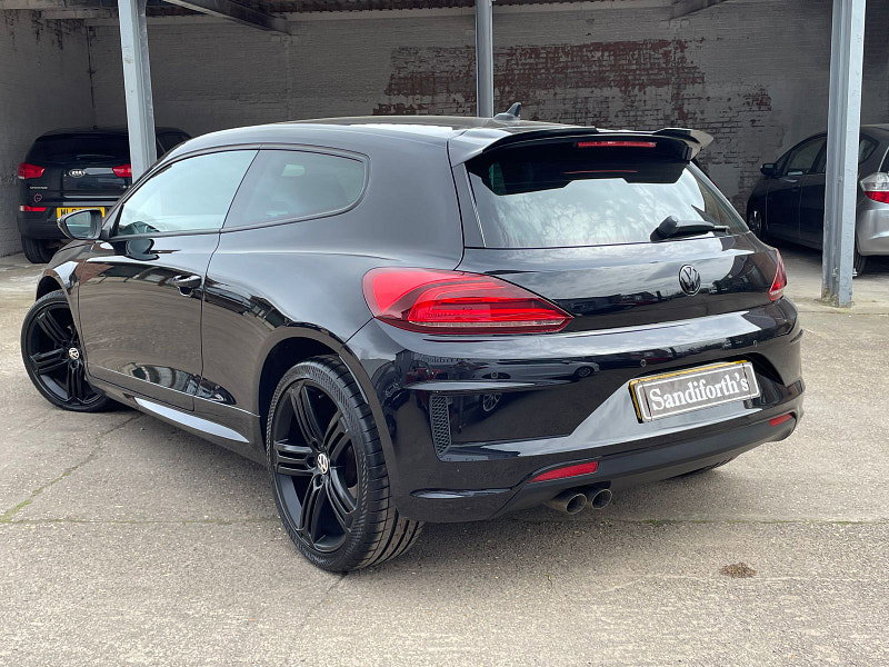 Volkswagen Scirocco 2.0 R LINE TDI BLUEMOTION TECHNOLOGY DSG 2d 148 BHP 7 SERVICES 63K CAM BELT REPLACED, BLACK ALLOYS 3dr Automatic 2026