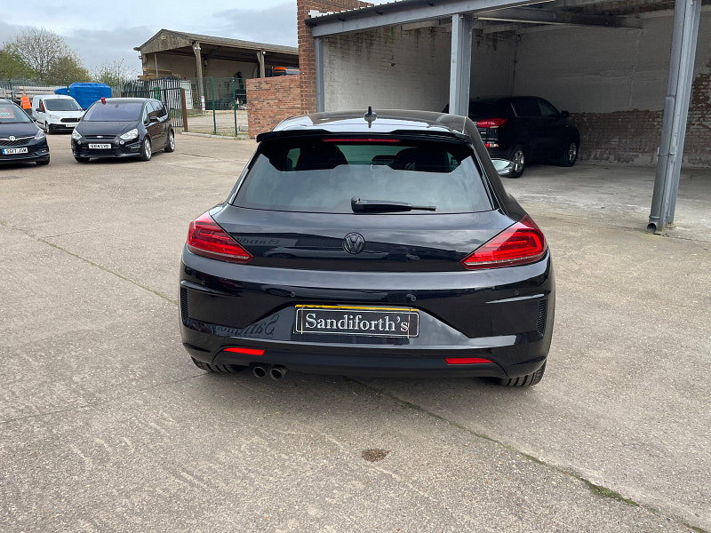 Volkswagen Scirocco 2.0 R LINE TDI BLUEMOTION TECHNOLOGY DSG 2d 148 BHP 7 SERVICES 63K CAM BELT REPLACED, BLACK ALLOYS 3dr Automatic 2026