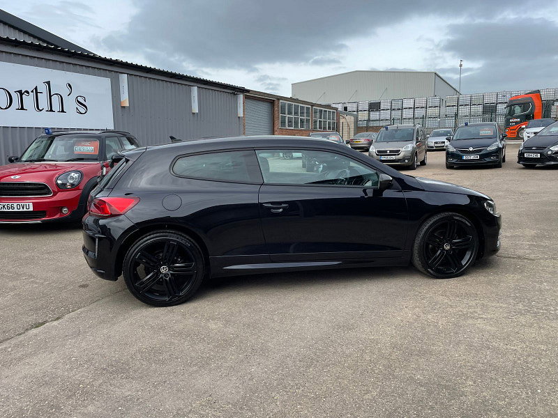 Volkswagen Scirocco 2.0 R LINE TDI BLUEMOTION TECHNOLOGY DSG 2d 148 BHP 7 SERVICES 63K CAM BELT REPLACED, BLACK ALLOYS 3dr Automatic 2026