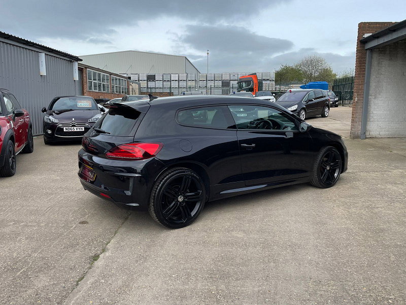 Volkswagen Scirocco 2.0 R LINE TDI BLUEMOTION TECHNOLOGY DSG 2d 148 BHP 7 SERVICES 63K CAM BELT REPLACED, BLACK ALLOYS 3dr Automatic 2026