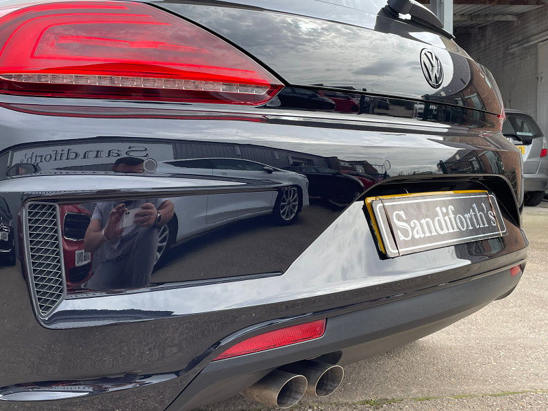 Volkswagen Scirocco 2.0 R LINE TDI BLUEMOTION TECHNOLOGY DSG 2d 148 BHP 7 SERVICES 63K CAM BELT REPLACED, BLACK ALLOYS 3dr Automatic 2026