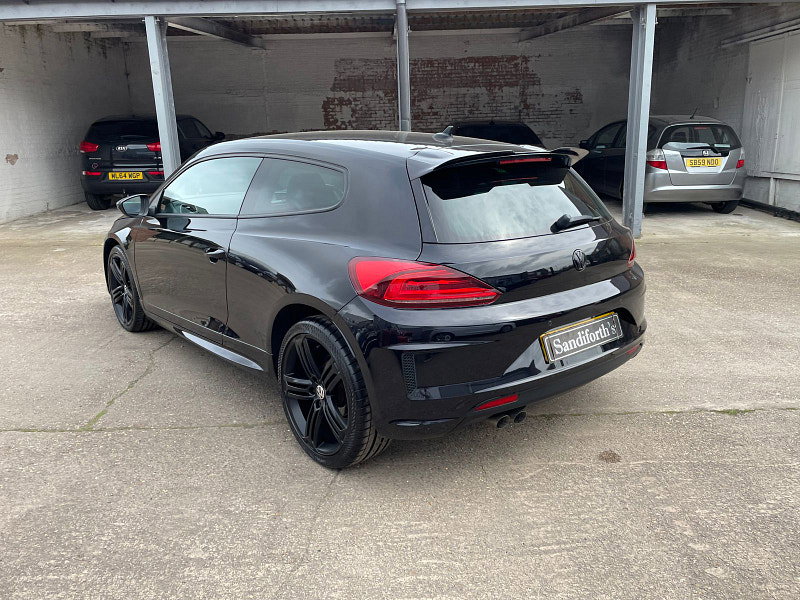 Volkswagen Scirocco 2.0 R LINE TDI BLUEMOTION TECHNOLOGY DSG 2d 148 BHP 7 SERVICES 63K CAM BELT REPLACED, BLACK ALLOYS 3dr Automatic 2026