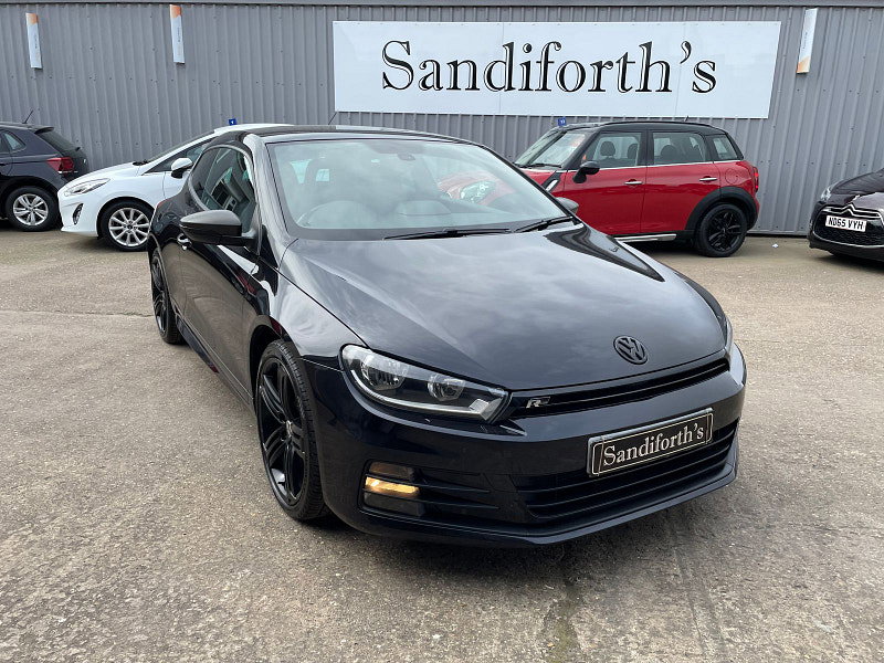 Volkswagen Scirocco 2.0 R LINE TDI BLUEMOTION TECHNOLOGY DSG 2d 148 BHP 7 SERVICES 63K CAM BELT REPLACED, BLACK ALLOYS 3dr Automatic 2026