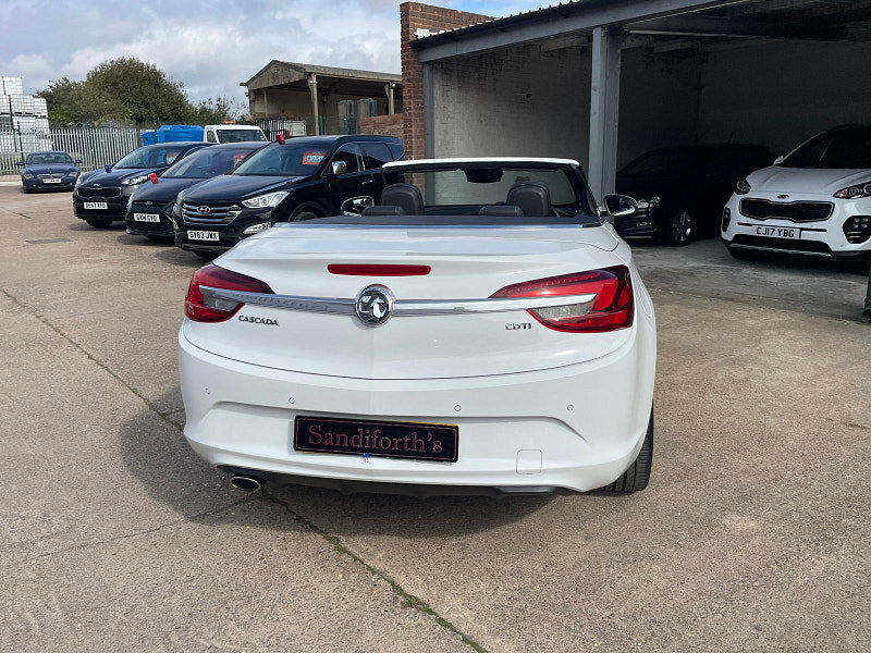 Vauxhall Cascada 2.0 CDTi Elite Convertible 2dr Diesel Manual Euro 5 (s/s) (165 ps) Full Black Leather, 30k From New 2dr Manual 2026