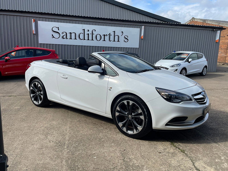 Vauxhall Cascada 2.0 CDTi Elite Convertible 2dr Diesel Manual Euro 5 (s/s) (165 ps) Full Black Leather, 30k From New 2dr Manual 2026
