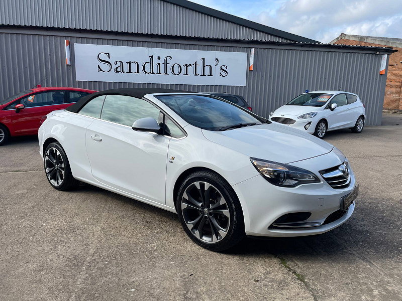 Vauxhall Cascada 2.0 CDTi Elite Convertible 2dr Diesel Manual Euro 5 (s/s) (165 ps) Full Black Leather, 30k From New 2dr Manual 2026