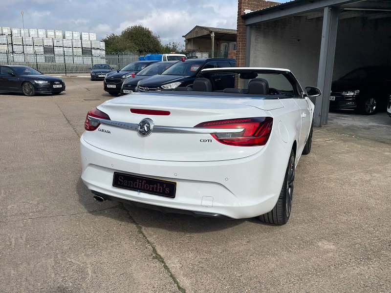 Vauxhall Cascada 2.0 CDTi Elite Convertible 2dr Diesel Manual Euro 5 (s/s) (165 ps) Full Black Leather, 30k From New 2dr Manual 2026