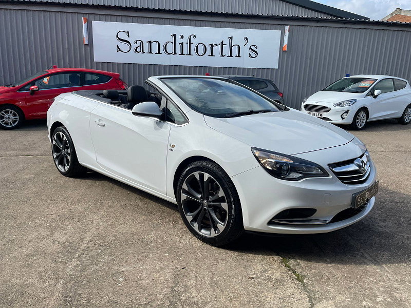 Vauxhall Cascada 2.0 CDTi Elite Convertible 2dr Diesel Manual Euro 5 (s/s) (165 ps) Full Black Leather, 30k From New 2dr Manual 2026