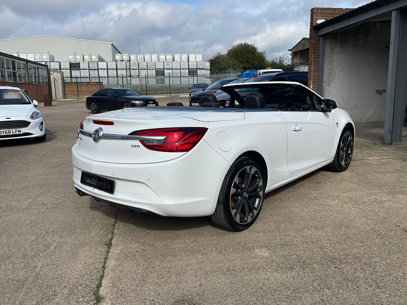 Vauxhall Cascada 2.0 CDTi Elite Convertible 2dr Diesel Manual Euro 5 (s/s) (165 ps) Full Black Leather, 30k From New 2dr Manual 2026