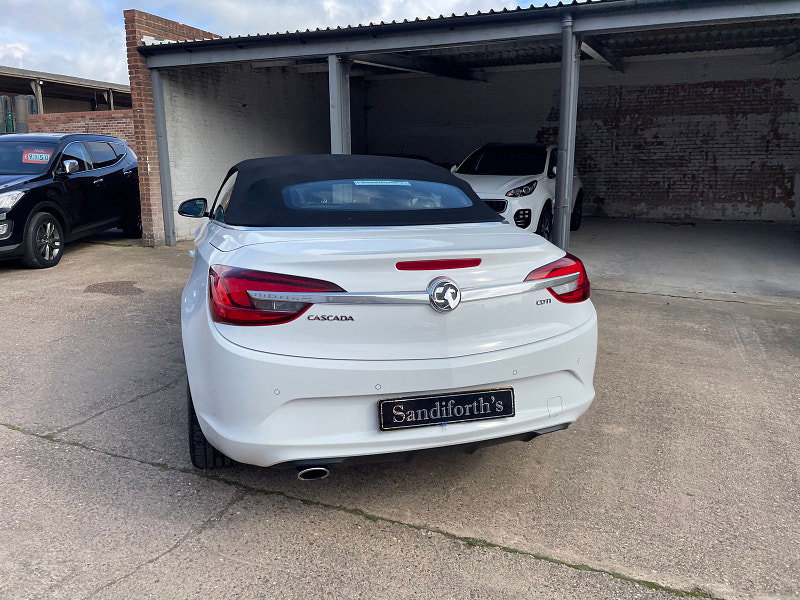 Vauxhall Cascada 2.0 CDTi Elite Convertible 2dr Diesel Manual Euro 5 (s/s) (165 ps) Full Black Leather, 30k From New 2dr Manual 2026