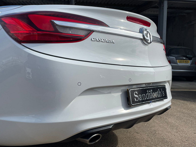 Vauxhall Cascada 2.0 CDTi Elite Convertible 2dr Diesel Manual Euro 5 (s/s) (165 ps) Full Black Leather, 30k From New 2dr Manual 2026