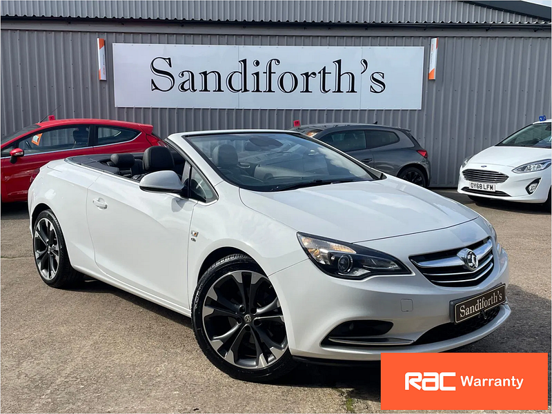 Vauxhall Cascada 2.0 CDTi Elite Convertible 2dr Diesel Manual Euro 5 (s/s) (165 ps) Full Black Leather, 30k From New 2dr Manual 2026