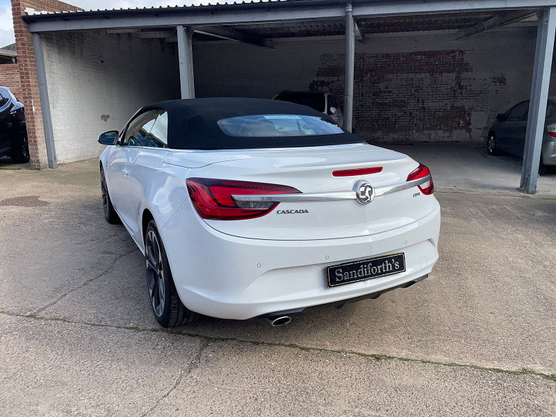 Vauxhall Cascada 2.0 CDTi Elite Convertible 2dr Diesel Manual Euro 5 (s/s) (165 ps) Full Black Leather, 30k From New 2dr Manual 2026
