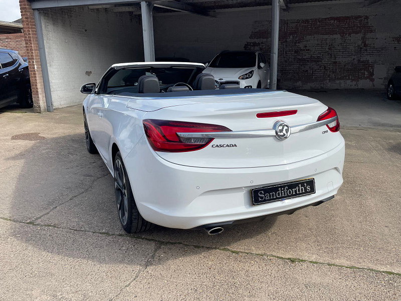 Vauxhall Cascada 2.0 CDTi Elite Convertible 2dr Diesel Manual Euro 5 (s/s) (165 ps) Full Black Leather, 30k From New 2dr Manual 2026