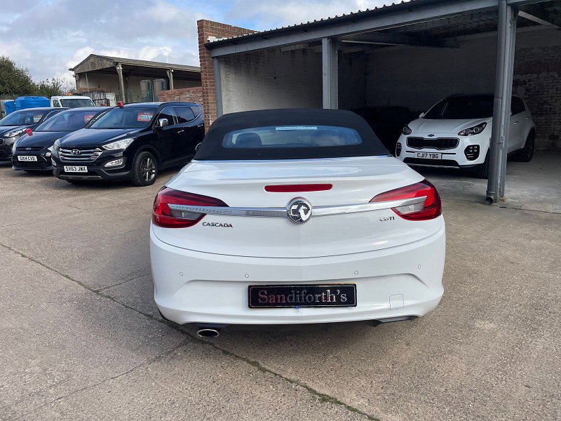 Vauxhall Cascada 2.0 CDTi Elite Convertible 2dr Diesel Manual Euro 5 (s/s) (165 ps) Full Black Leather, 30k From New 2dr Manual 2026