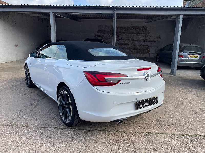 Vauxhall Cascada 2.0 CDTi Elite Convertible 2dr Diesel Manual Euro 5 (s/s) (165 ps) Full Black Leather, 30k From New 2dr Manual 2026