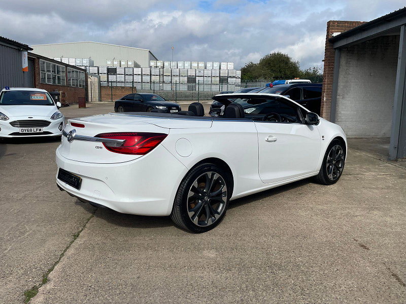 Vauxhall Cascada 2.0 CDTi Elite Convertible 2dr Diesel Manual Euro 5 (s/s) (165 ps) Full Black Leather, 30k From New 2dr Manual 2026