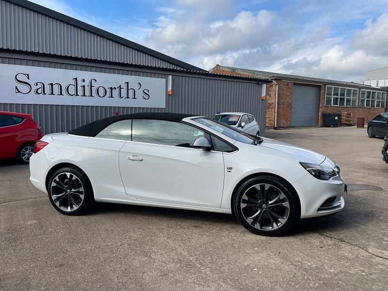 Vauxhall Cascada 2.0 CDTi Elite Convertible 2dr Diesel Manual Euro 5 (s/s) (165 ps) Full Black Leather, 30k From New 2dr Manual 2026