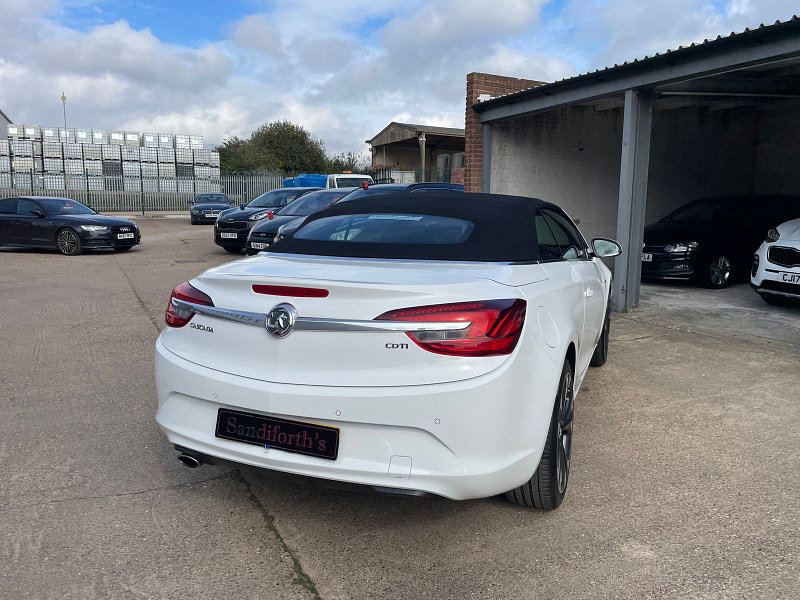 Vauxhall Cascada 2.0 CDTi Elite Convertible 2dr Diesel Manual Euro 5 (s/s) (165 ps) Full Black Leather, 30k From New 2dr Manual 2026
