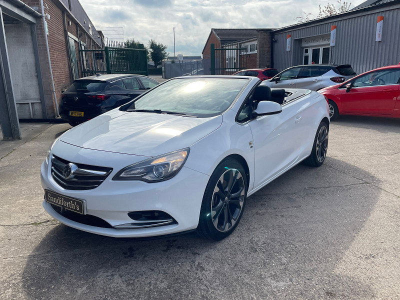 Vauxhall Cascada 2.0 CDTi Elite Convertible 2dr Diesel Manual Euro 5 (s/s) (165 ps) Full Black Leather, 30k From New 2dr Manual 2026