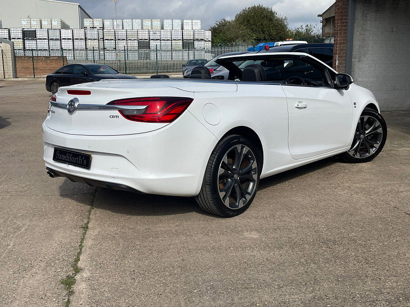 Vauxhall Cascada 2.0 CDTi Elite Convertible 2dr Diesel Manual Euro 5 (s/s) (165 ps) Full Black Leather, 30k From New 2dr Manual 2026