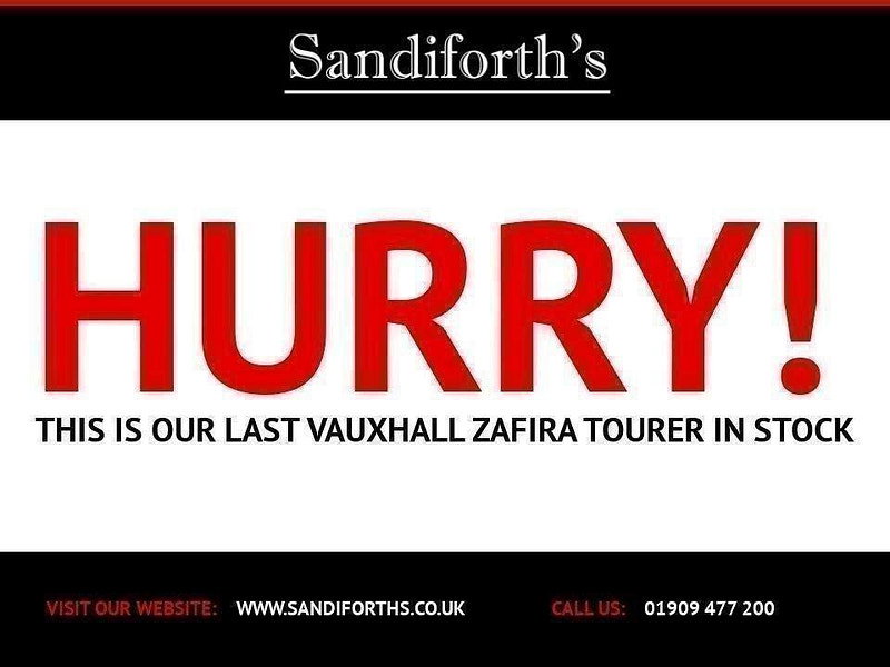 Vauxhall Zafira Tourer 1.4 SRI NAV 5d 138 BHP ONLY 1 FORMER KEEPER, ULEZ FREE FINANCE OFFERED, SAT NAV, BLUETOOTH 5dr Manual 2026