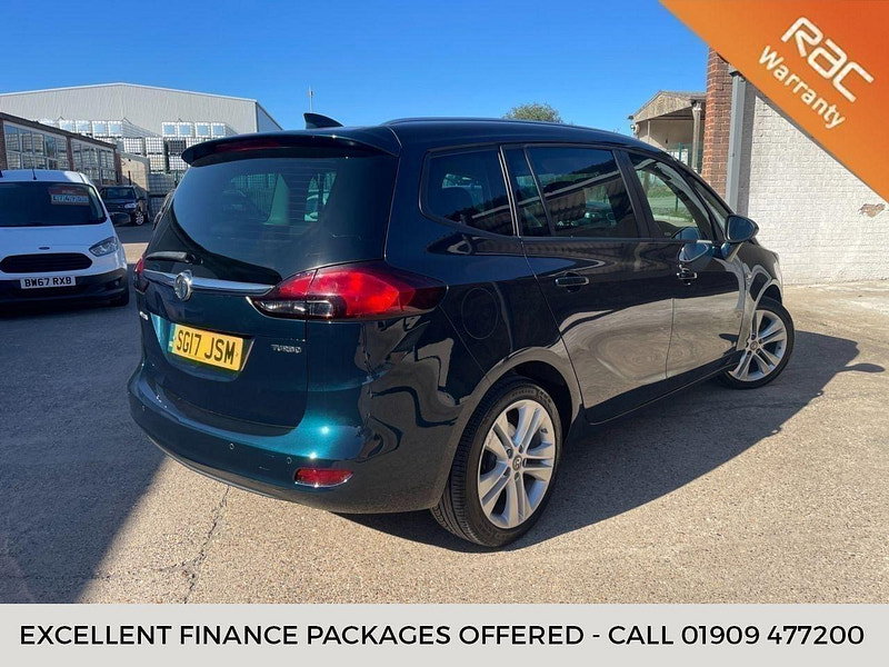 Vauxhall Zafira Tourer 1.4 SRI NAV 5d 138 BHP ONLY 1 FORMER KEEPER, ULEZ FREE FINANCE OFFERED, SAT NAV, BLUETOOTH 5dr Manual 2026