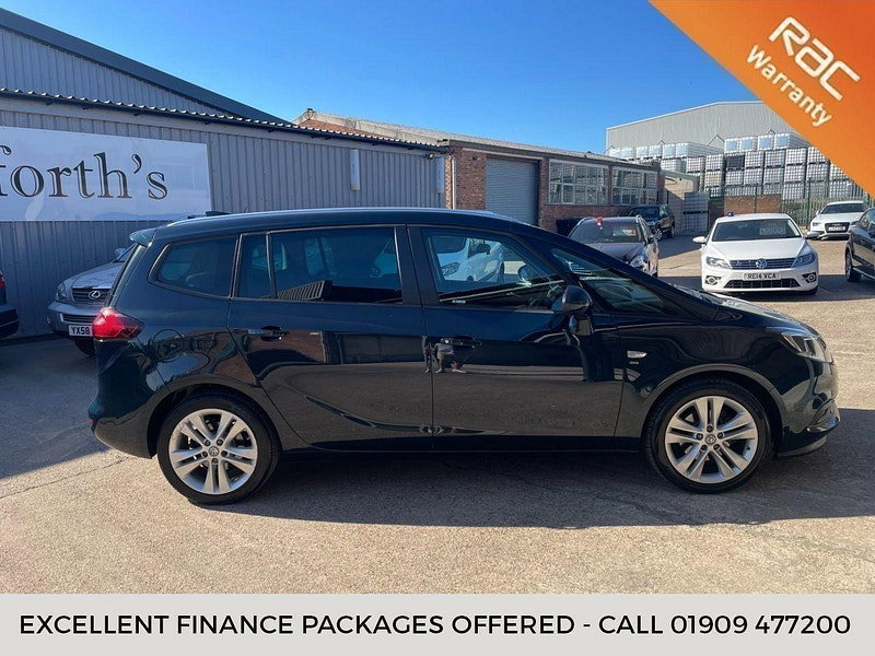 Vauxhall Zafira Tourer 1.4 SRI NAV 5d 138 BHP ONLY 1 FORMER KEEPER, ULEZ FREE FINANCE OFFERED, SAT NAV, BLUETOOTH 5dr Manual 2026
