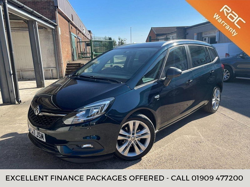 Vauxhall Zafira Tourer 1.4 SRI NAV 5d 138 BHP ONLY 1 FORMER KEEPER, ULEZ FREE FINANCE OFFERED, SAT NAV, BLUETOOTH 5dr Manual 2026