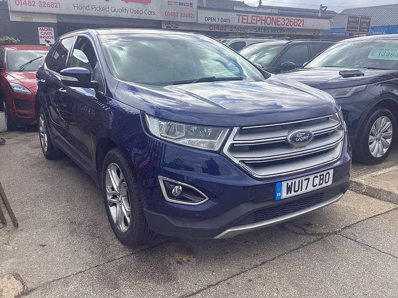 2017 Ford Edge in Blue, photo 1 of 12