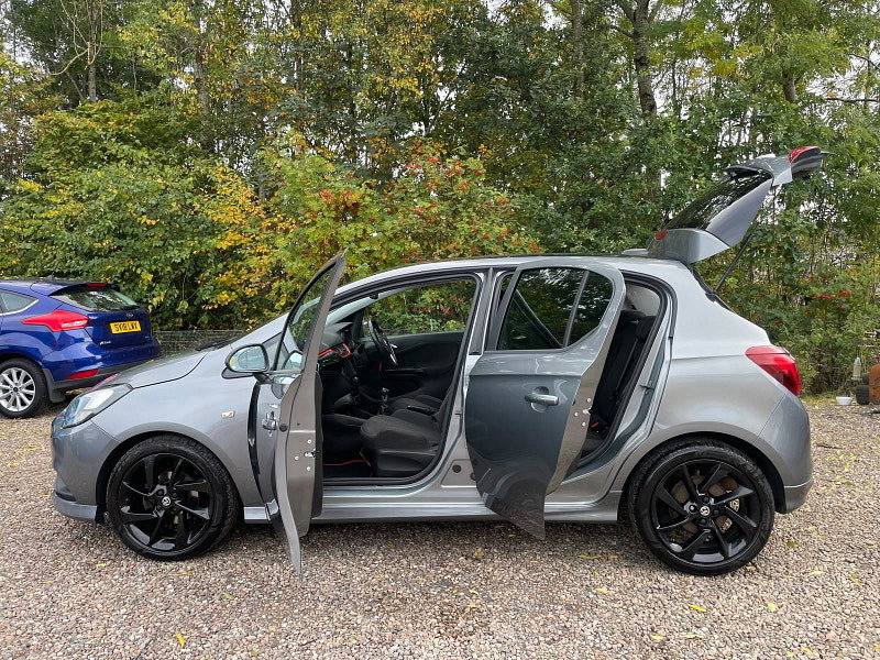 Vauxhall Corsa 1.4i ecoTEC SRi VX Line Nav Black Hatchback 5dr Petrol Manual Euro 6 (90 ps)